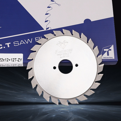 comprar Lâmina de serra vincada de grau industrial Lamboss TCT circular dupla com duas peças online manufacture
