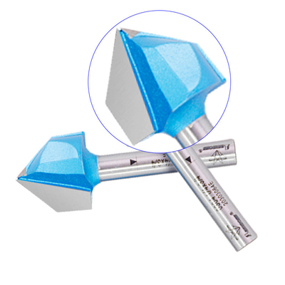 comprar Alta precisão V Groove Router Bit Duplo Flauta Chamfer Carbide tipado ferramentas de carpintaria online manufacture