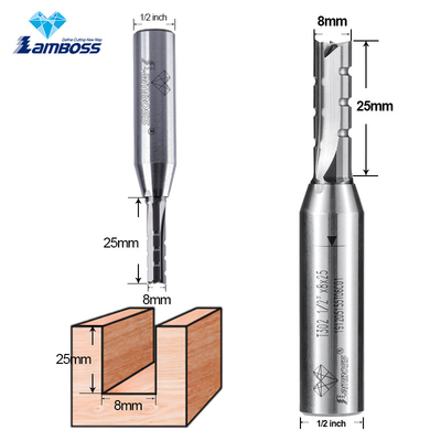 comprar ODM Lamboss Tct Triple Edge Splitting Knife Router Bit Woodworking Milling Cutter Straight Bit online manufacture