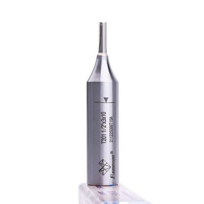 Flauta Dupla TCT Bit Reto Anti Quebra Diâmetro 12mm Durável