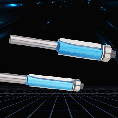 Fresa de fresa industrial multiuso, fresa de corte reto durável com 2 flautas