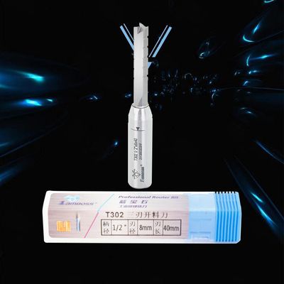 Antiferrugem Prático TCT Straight Bit Flute Router Estável Com Slots
