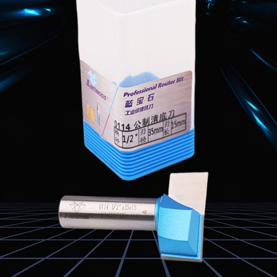 Broca rotativa de limpeza inferior antidesgaste, broca fresadora de fundo plano industrial