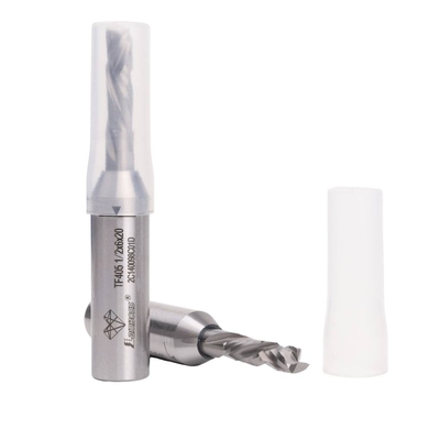 Carbide afiado ISO9001 TCT moagem de bites retos 1/2 × 6 mm × 20 mm