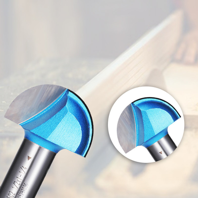 1/2' de diâmetro de moldura de roteadores para portas de painéis de madeira com rolamento