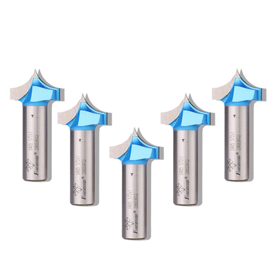 V Groove Sharpen Molding Router Bits CNC Router Trabalho de madeira