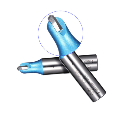 TCT Cove Router Bits 2 Flutes Perfis para corte de madeira moagem sem rolamento