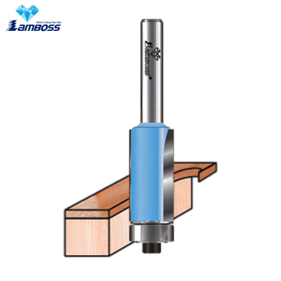 LAMBOSS Alta precisão TCT Bits Alloy Milling Cutter Extended Trimming Cutter