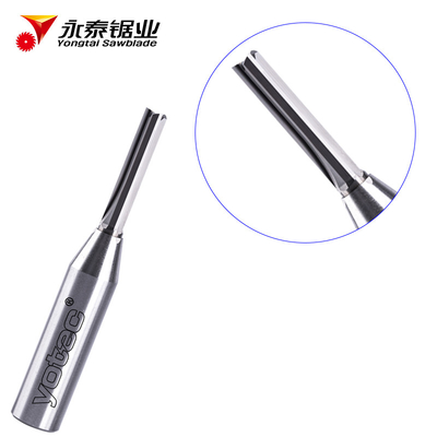 6/8/10/12mm Shank TCT Carbide Straight Router Bit 2 flautas para MDF e madeira
