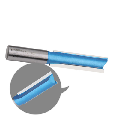 Trim Lamboss Long Blade Directo Bit Woodworking Router Bit Tip Alumínio Moinho de corte