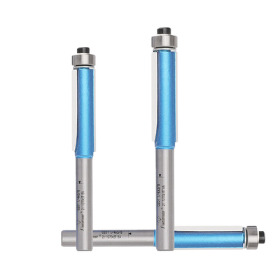 Top-Notch Lamboss Directo Bit Com Rolamento Trabalho de madeira Roteador Bit Trimming liga de corte de fresagem