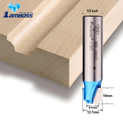 Lamboss Bottom Limpeza Router Bit Flat Bottom Moagem Cutter madeira escultura Router Bits