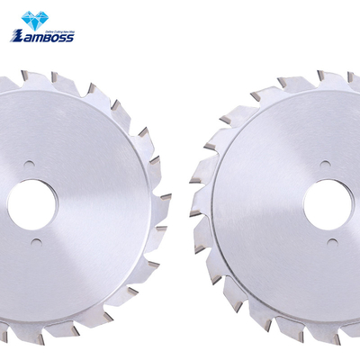 Lamboss PCD Double Scoring Saw Blade Saw Blade Circular Saw Blade Dente plano lâmina de diamante